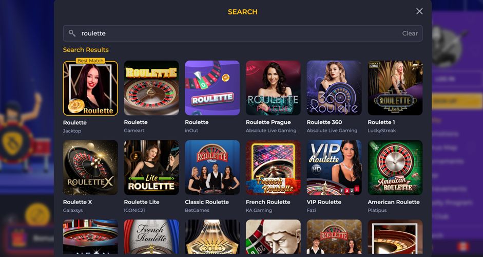 Roulette casino slots